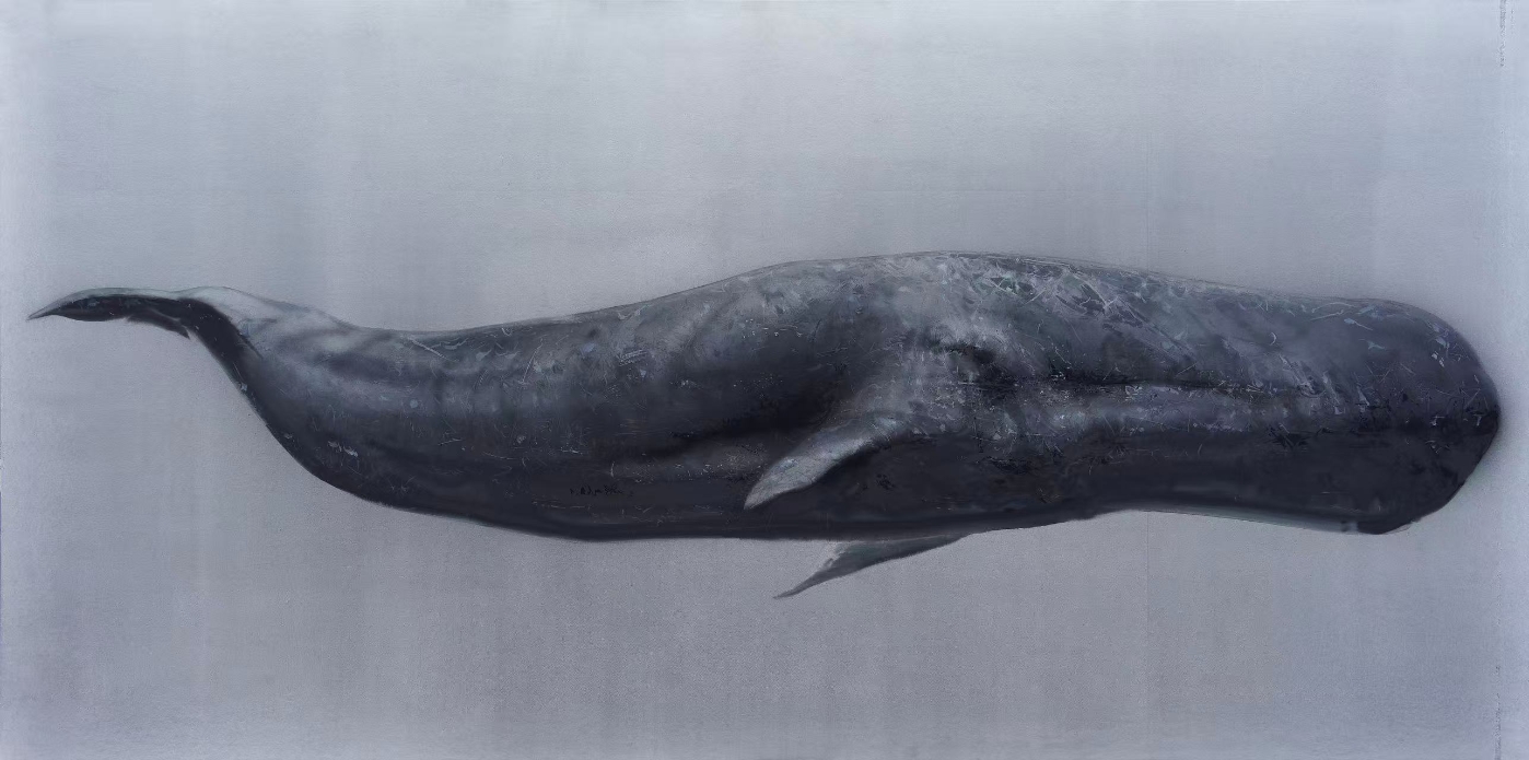 12.鯤 150x290cm 2025 紙本水彩 12.鯤 150x290cm 2025 紙本水彩