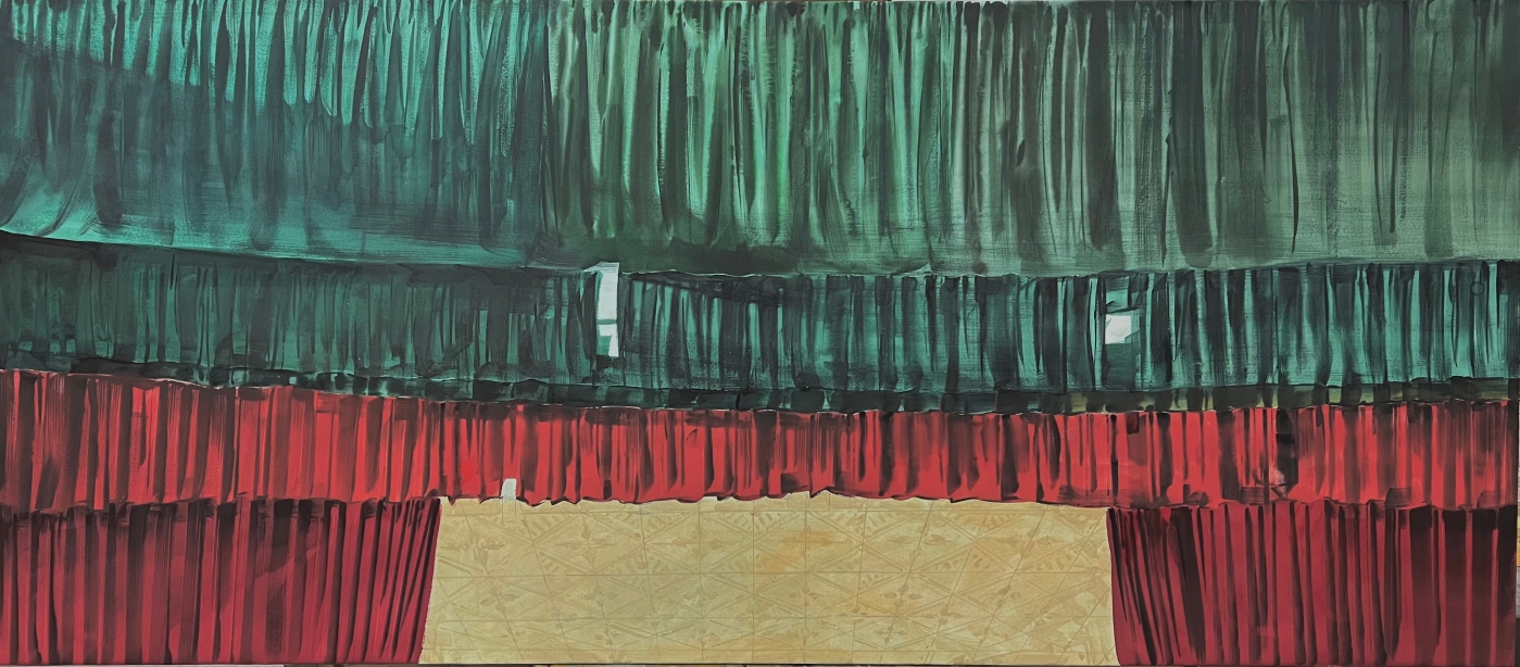 18.《序幕2》 紙本水彩120cm×220cm 2022 18.《序幕2》 紙本水彩120cm×220cm 2022