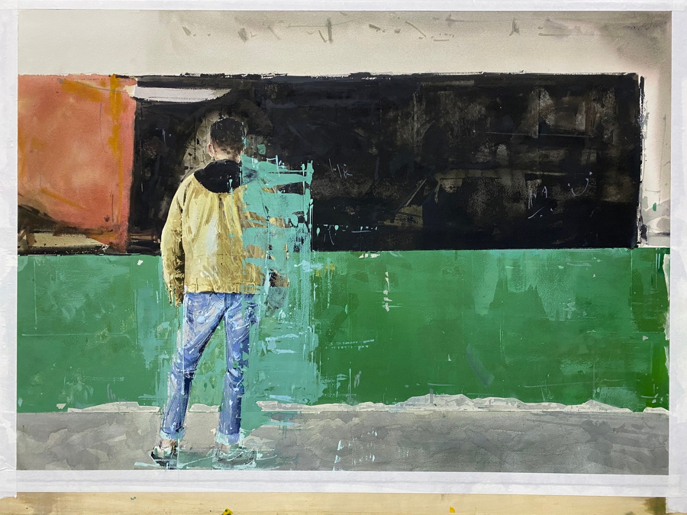 25.《背影》75x105cm 2020 25.《背影》75x105cm 2020