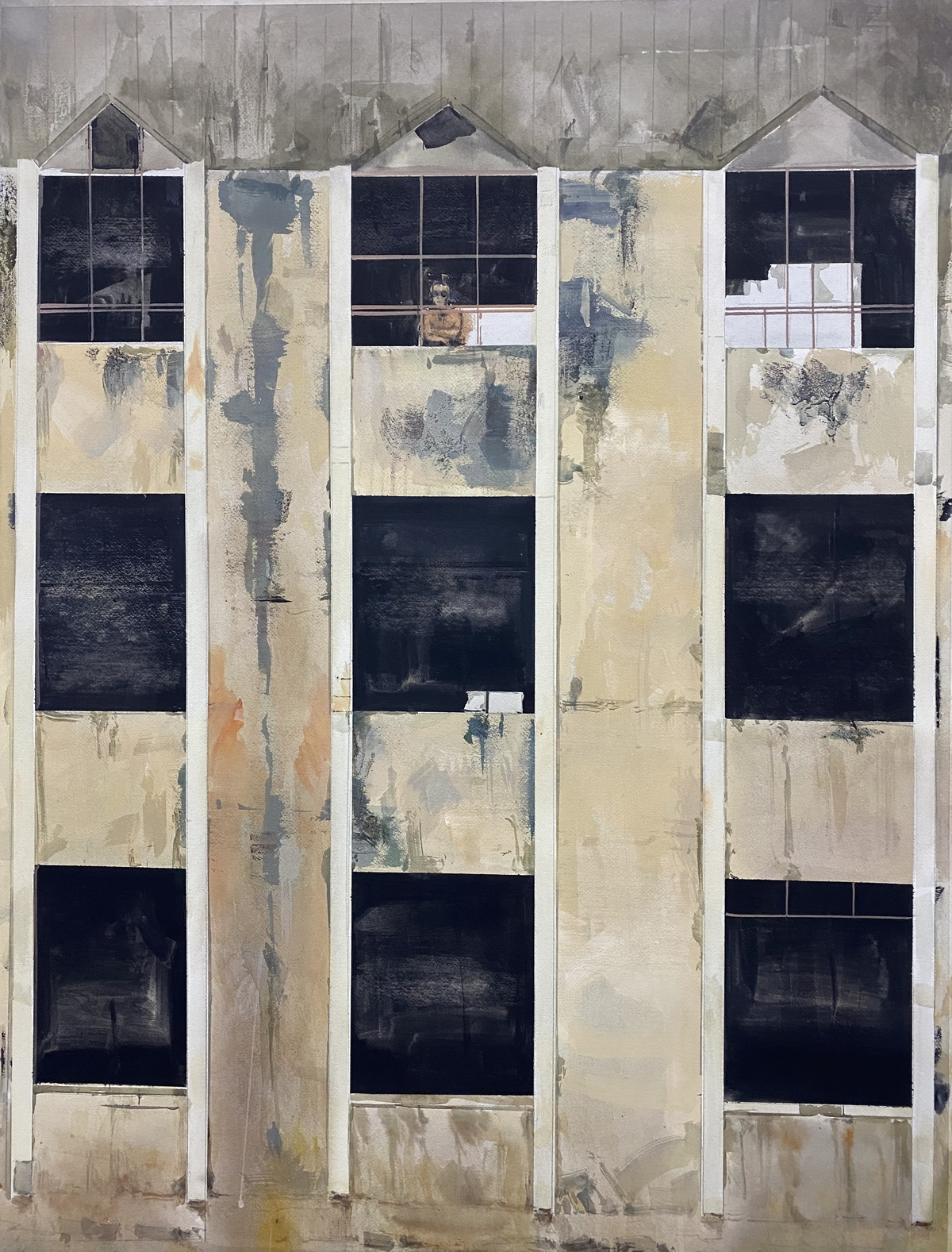 31.《在場12》,紙本水彩,75x105cm,2020 31.《在場12》,紙本水彩,75x105cm,2020