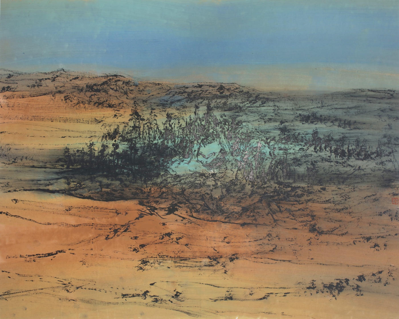 楊茂宗《光的敘事之八》60cmx48cm 楊茂宗《光的敘事之八》60cmx48cm