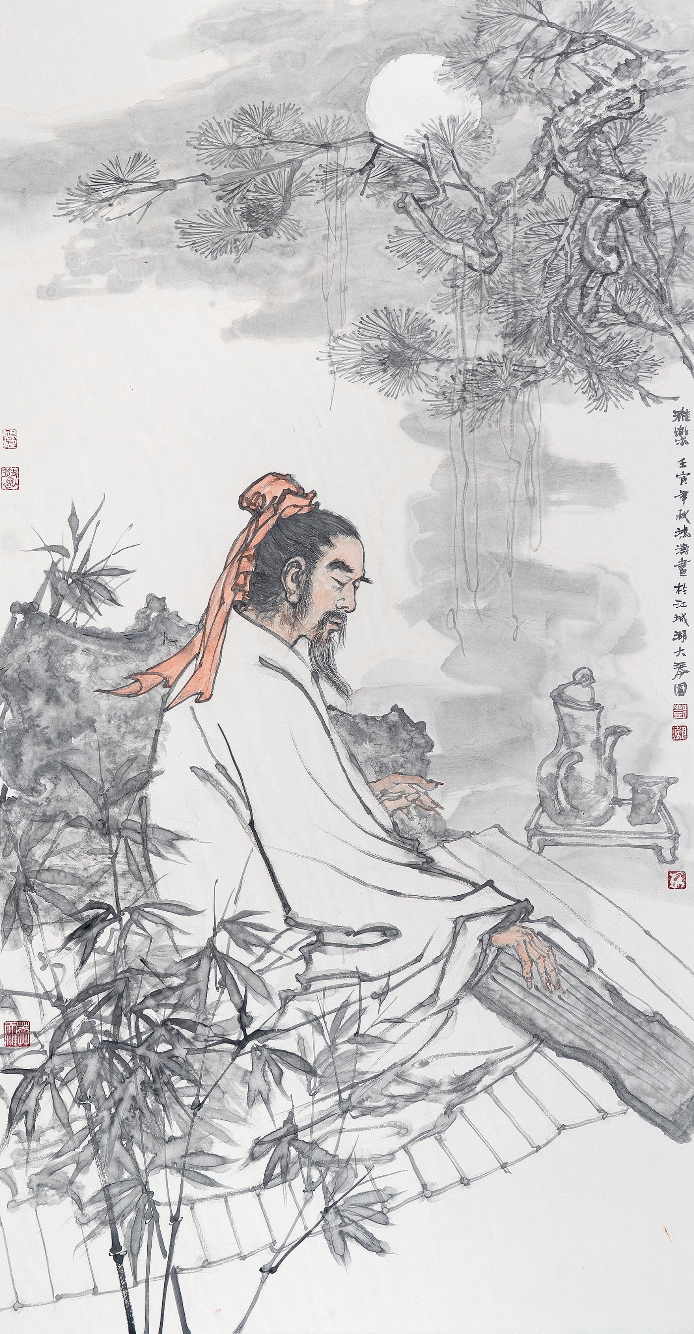 鄧鴻濤《雅樂》180cmx96cm 鄧鴻濤《雅樂》180cmx96cm