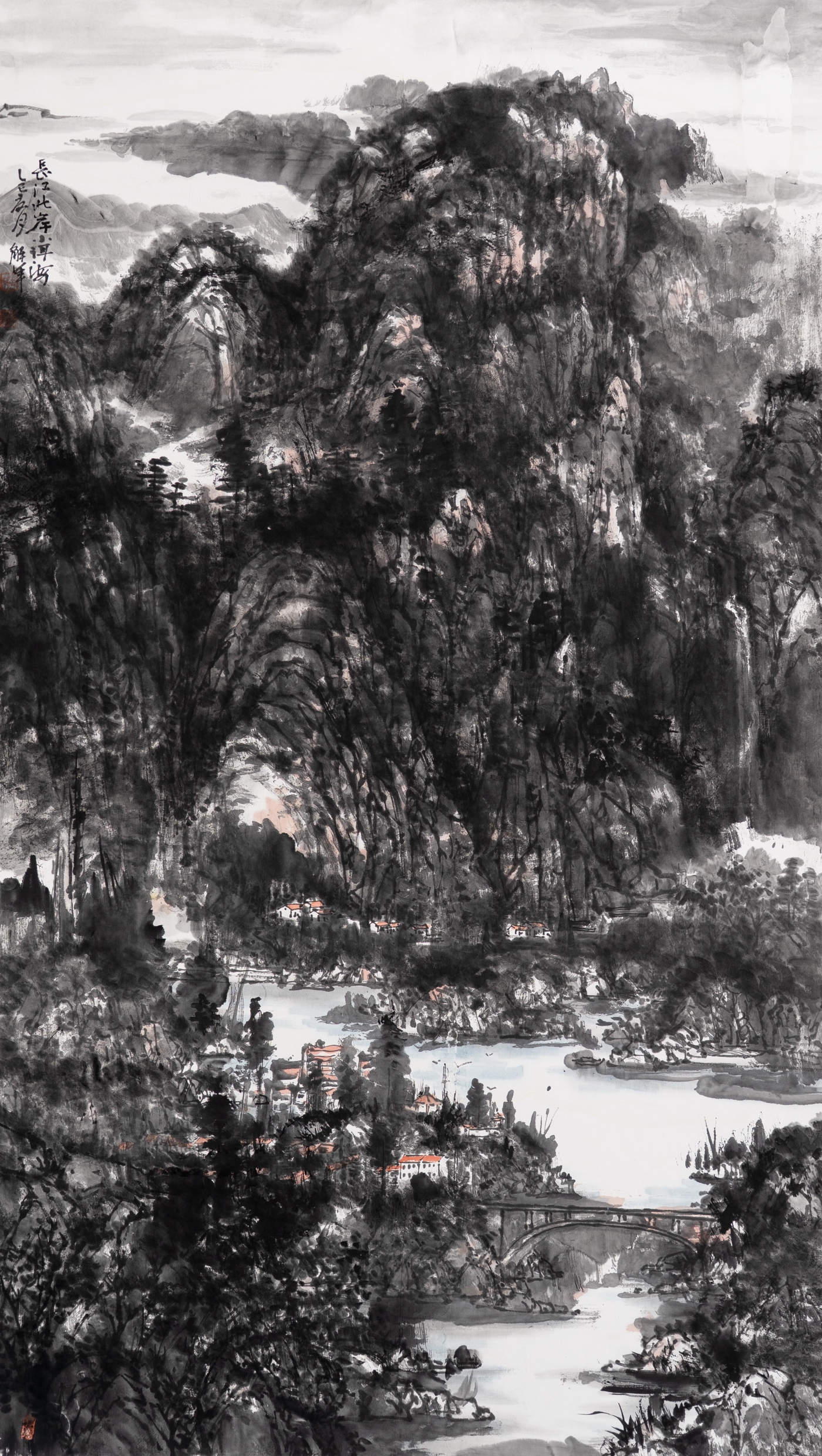 王解軍《長江此案小洱海》180cmx96cm 王解軍《長江此案小洱海》180cmx96cm