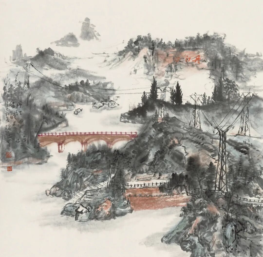 丹江留韻      69cm×69cm      2025年.JPG