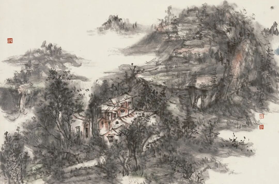 炎帝居處      46cm×69cm      2025年.JPG